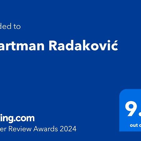 Apartman Radakovic Szabadka Kültér fotó